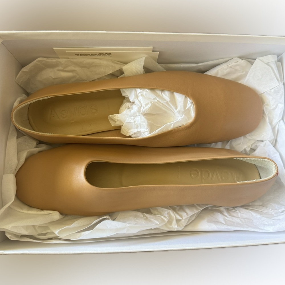 Aeyde Kirsten Nappa leather flats